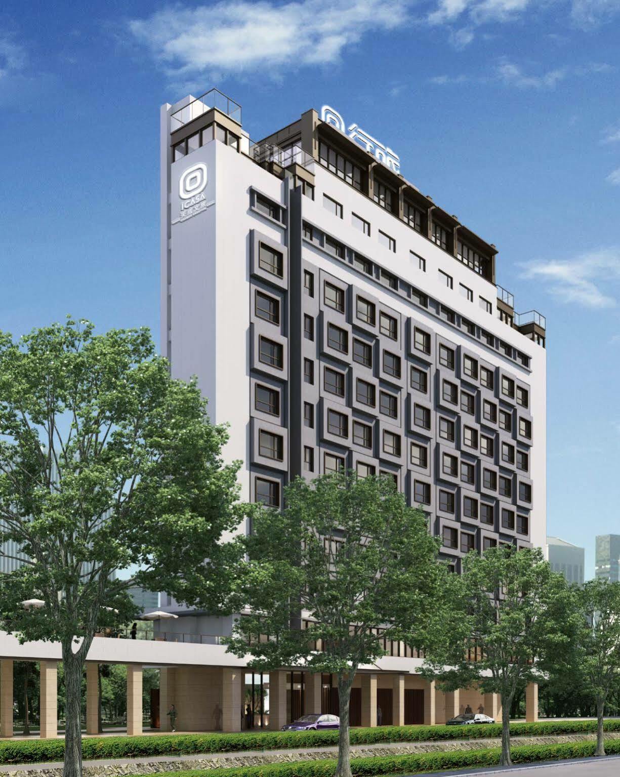 Icasa Hotel - By Cosmos Creation Taichung Exteriör bild